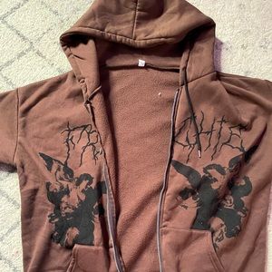 Zip up sweatshirt